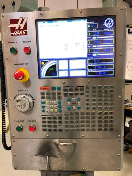40 X, 26 Y, 24 Z, Haas VM3, 2007, Probe, P-Cool, Rigid Tapping, Chip Auger