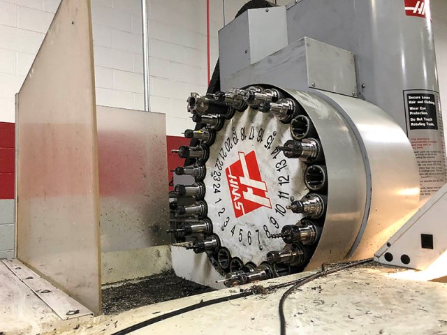 40 X, 26 Y, 24 Z, Haas VM3, 2007, Probe, P-Cool, Rigid Tapping, Chip Auger