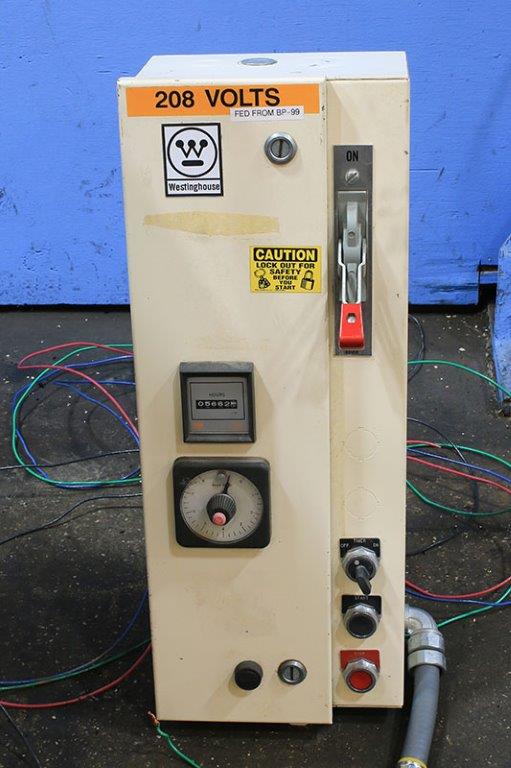 Sweco FMD-2.5LR, 1988, 2.5 cu. ft., w/ Internal Parts Seperator