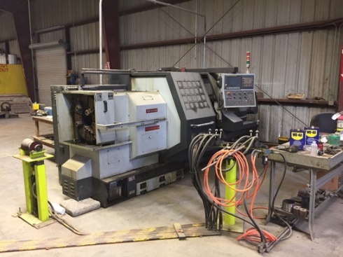 Ganesh GTW-3060BB, Fanuc Oi-TD, 10 Hole, 2013, Tailstock, 2-chucks, Steady Rest