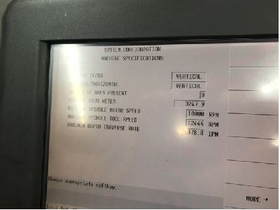 42 X, 24 Y, 24 Z, Hurco VMX42i, 2013, Rigid Tap, Chiller, Conveyor