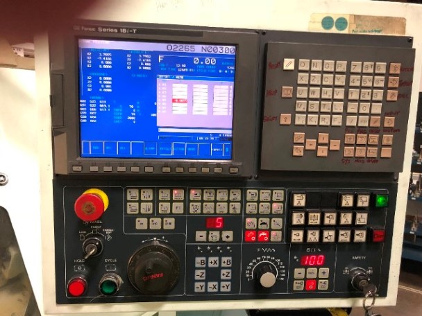 Eurotech 710SLL, Fanuc 18iT, 8 Chk, 2 3/4 , 2000, Sub Spindle, HPC, Mist Collctr