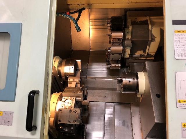 Eurotech 710SLL, Fanuc 18iT, 8 Chk, 2 3/4 , 2000, Sub Spindle, HPC, Mist Collctr