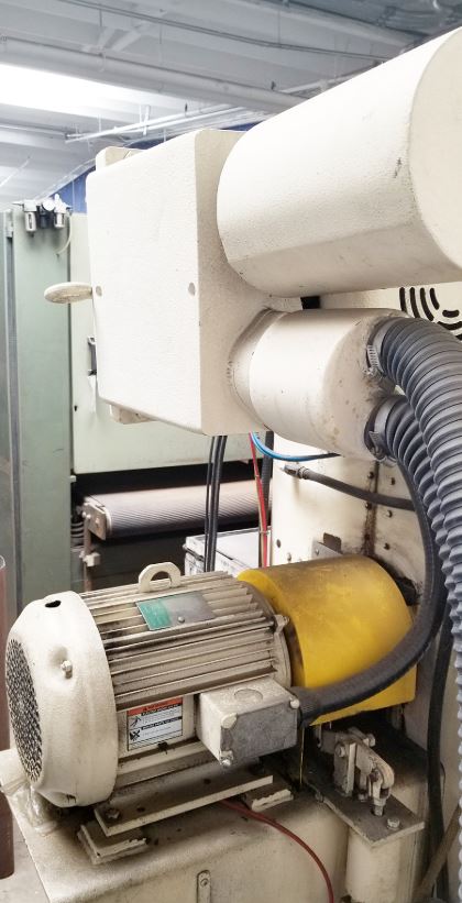 37 , CEMCO 2000,Single head,Belt, Wet, Eye Tracking,15-60 RPM,pneumatic tension