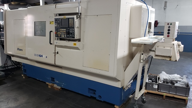 Miyano BNE-64SY2, Fanuc 18iTB, 8 Chk, 2.57 cap, 2005, 2-turret, Y-axis, sub Spdl