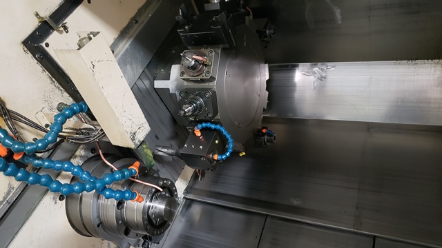 Miyano BNE-64SY2, Fanuc 18iTB, 8 Chk, 2.57 cap, 2005, 2-turret, Y-axis, sub Spdl