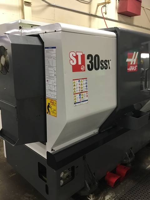 Haas ST-30SSY, Haas, 10 Chk, 3 , 2013, Tailstock, Presetter, Rigid Tap, Y-Axis