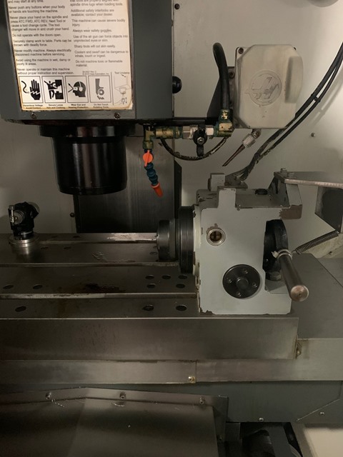 Haas DT-1, Haas, 2011, 4th Drive w/ Indexer, 15k RPM, Rigid Tap, Auger, Probing