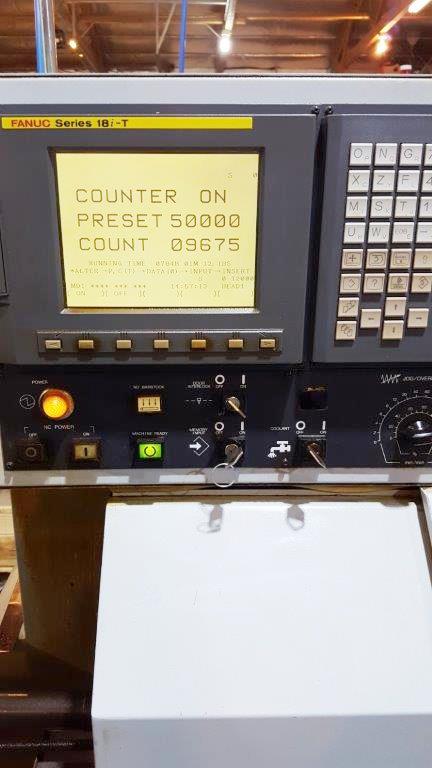 1/2 STAR SA-12,FANUC 18iTA,1999,2LIV/6OD/4ID/4BW,15DEG INDX, SUB-SPNDL, LNS BF