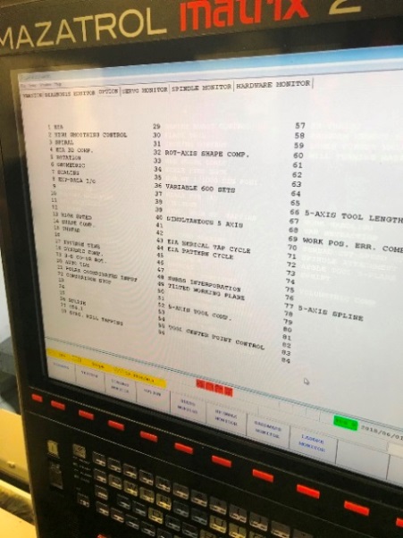 19 X 16 Y 20 Z Mazak Nexus VCC, 2013, Rotary Table, Chip Conveyor