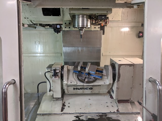 30 X, 20 Y, 20 Z, Hurco VMX 30U, 2011, Chiller, Conveyor, Probing, Tool Measure