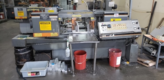 14 x 16 , HEM H105-LA, 1999, Chip Auger, Feed Table, Auto Feed