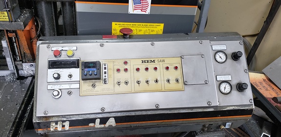 14 x 16 , HEM H105-LA, 1999, Chip Auger, Feed Table, Auto Feed
