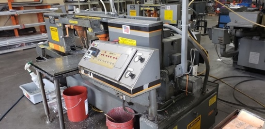 14 x 16 , HEM H105-LA, 1999, Chip Auger, Feed Table, Auto Feed