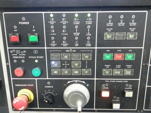 2 3/4 Ganesh Cyclone 70TTMY, Mitsubishi M720, 10 Chk, 2013, Full Y & C Axis