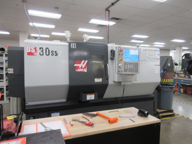 Haas DS-30SSY, Haas, 10 Chk, 3 , 2011, Dual Collet Chucks, Presetter