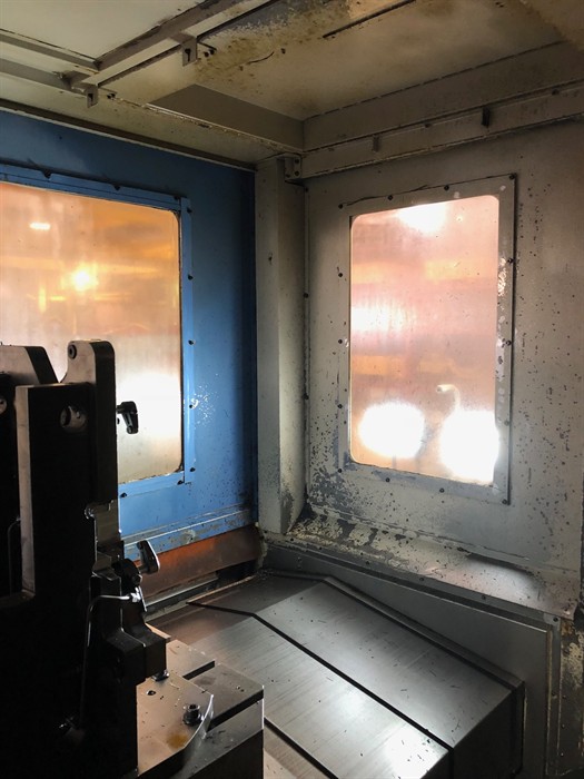 53 X, 45 Y, 45 Z, Toyoda FA-800, 2006, Fanuc 16iM, Conveyor, Pallet Changer, HPC