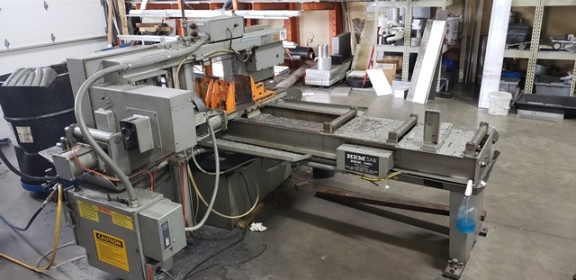 12 x 12 , HEM H90A-BF 1997, Feed Table, Auto Feed