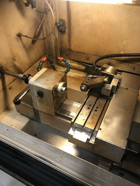 5/16 Levin Micro Turn II, Fagor Control, C-Axis, Live Cross, Barfeed