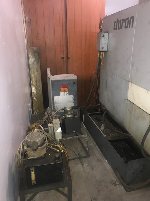 21 X, 11 Y, 16 Z, Chiron FZ12W, 1996, Fanuc 3-axis