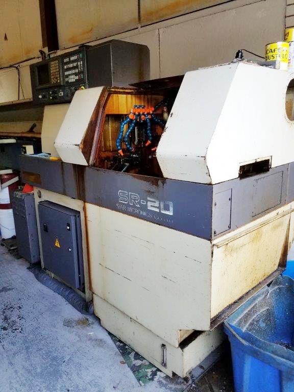 3/4 , STAR SR20, FANUC 16TA, 1993, 3ROT/5OD/3ID/3BW, 15DEG INDX,