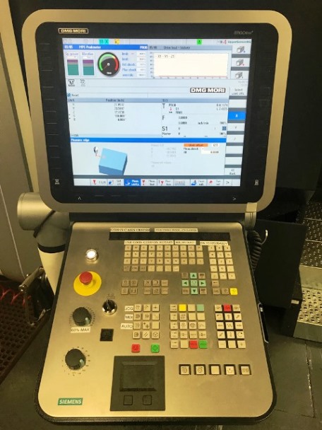 102 X, 43 Y, 35 Z, DMG MORI DMF 260II LINEAR, 2014, 126 x 43.3 Table
