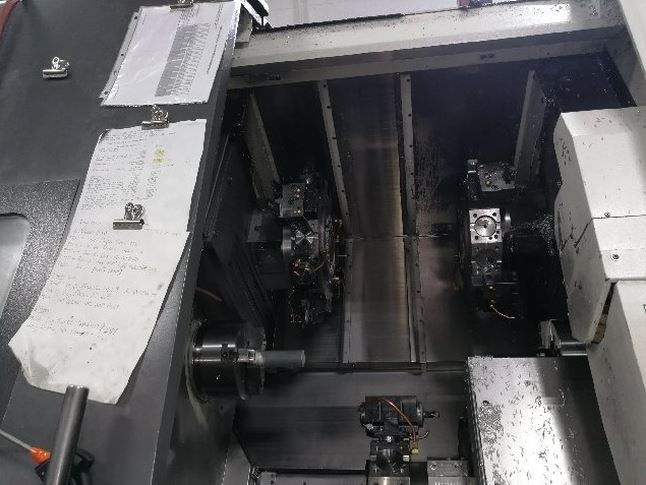 Nakamura Tome Super NTM3, Fanuc 16iTB, 2 , 2010, Dual Spindle, Barfeed, HPC