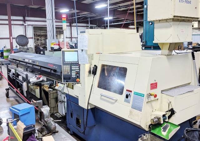 3/4 TSUGAMI SS-20, Fanuc 13iA, 2008, 7 Controlled Axes, HPC, Bar loader