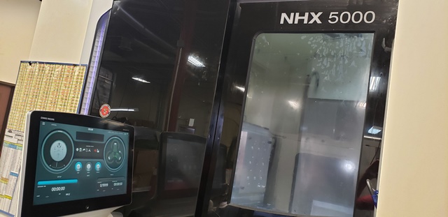 28.7 X, 28.7 Y, 33.5 Z, MORI SEIKI NHX5000, 2016, 12K RPM, 60 ATC, full 4th