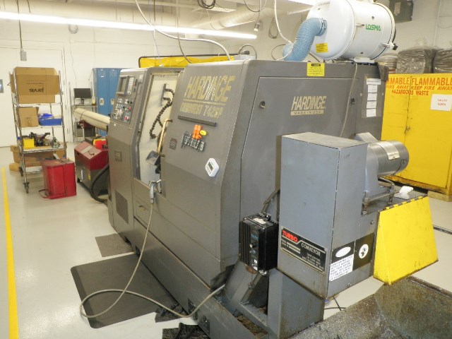 Hardinge Conquest T42SP, Fanuc 18T, 1-5/8 , 1997, Tlsck, Tooling, Hardinge B/F