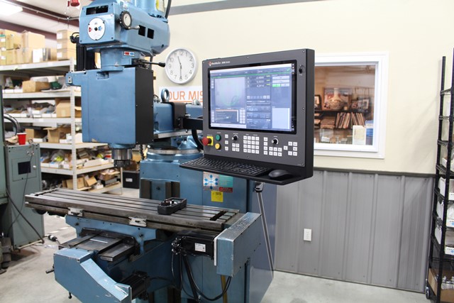 Lagun Mdl 310 CNC Knee Mill, 3-axis, 9x49 , Mach Motion Retro 2019, warranty