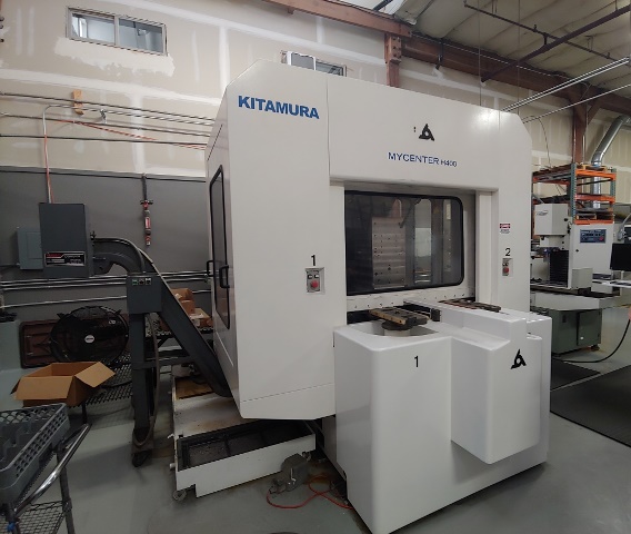 24 X, 20 Y, 20 Z, Kitamura Mycenter H-400, 1997, Fanuc, 10K rpm, Full 4th,100atc
