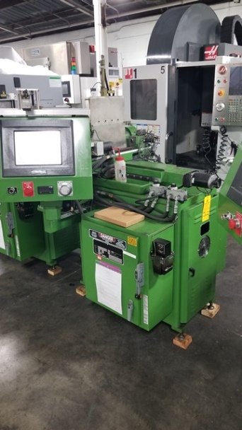 GLEBAR PG-9CRG, 2010, PLC, 2 dia cap, Grinding wheel 9 x 12-5/8 , Plunge Form