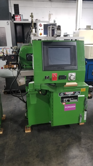GLEBAR PG-9CRG, 2010, PLC, 2 dia cap, Grinding wheel 9 x 12-5/8 , Plunge Form