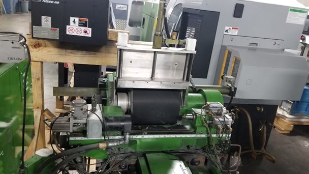 GLEBAR PG-9CRG, 2011, PLC, 2 dia cap, Grinding wheel 9 x 12-5/8 , Plunge Form