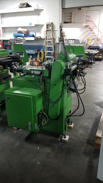 GLEBAR PG-9CRG, 2011, PLC, 2 dia cap, Grinding wheel 9 x 12-5/8 , Plunge Form