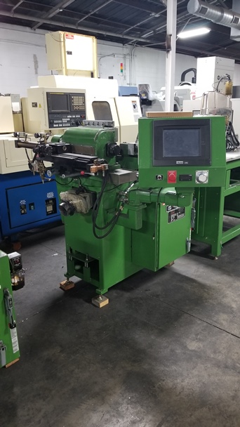 GLEBAR PG-9CRG, 2010, PLC, 2 dia cap, Grinding wheel 9 x 12-5/8 , Plunge Form