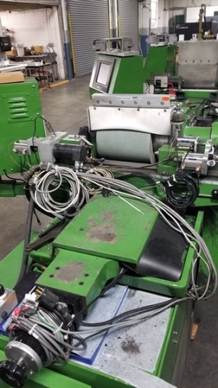 GLEBAR PG-9CRG, 2010, PLC, 2 dia cap, Grinding wheel 9 x 12-5/8 , Plunge Form