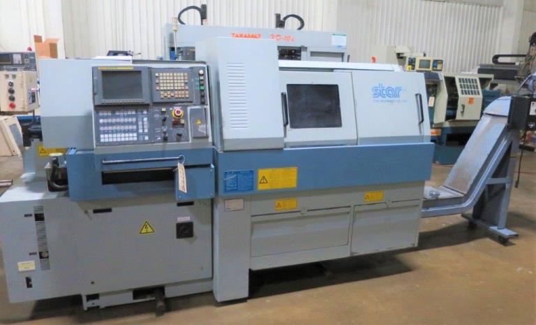 1 1/4 STAR, SV32JII, Fanuc 18iTB, '06, Gang+Turret, C-Axs, FMB MiniBoss