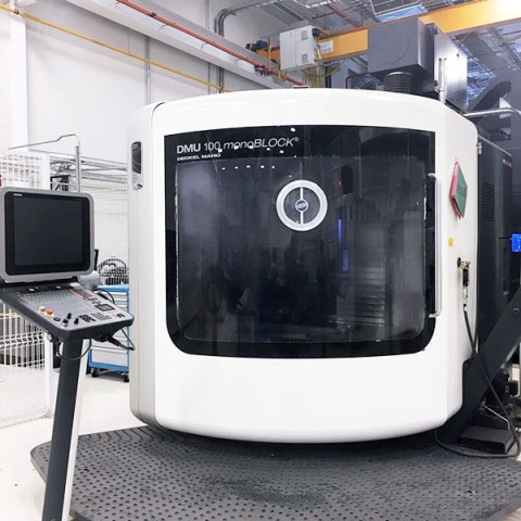 38 X, 24 Y, 24 Z, DMG DMU 80 Monoblock, 2013, ITNC 530, C-Axis, Rotary Table