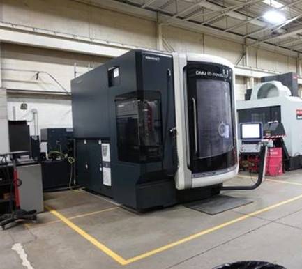 36 X, 33 Y, 25 Z, DMG Mori Seiki DMU 85 Monoblock, 2016, Rotary Table, 60 ATC