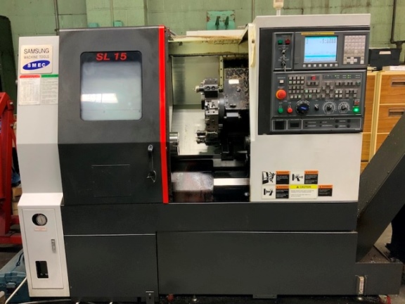Samsung SL-15, Fanuc 0i-Mate, 6 Chk, 1 3/4 , 2016, Tailstock, Tool Setter