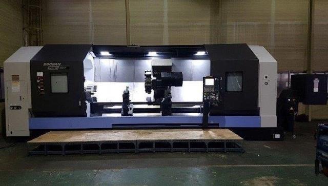 Doosan Puma 600-LY, Fanuc 32i, 21 Chk, 4 1/2 , 2017, Live Milling, Tailstock