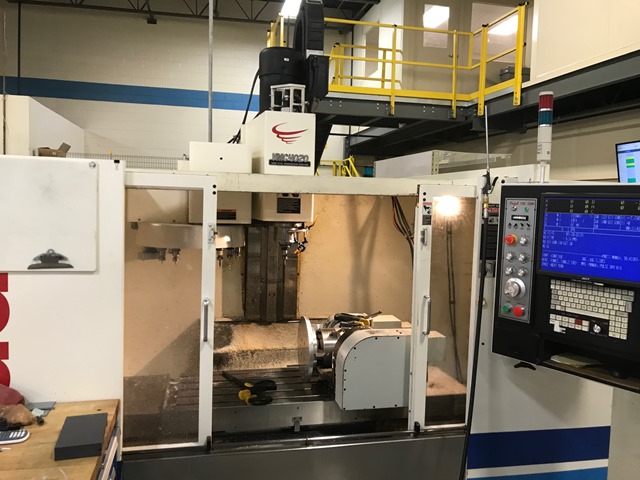 40 X, 20 Y, 20 Z, Fadal 4020, 2010, Chip Conveyor, Fadal TR65 Table