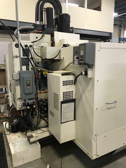 40 X, 20 Y, 20 Z, Fadal 4020, 2010, Chip Conveyor, Fadal TR65 Table