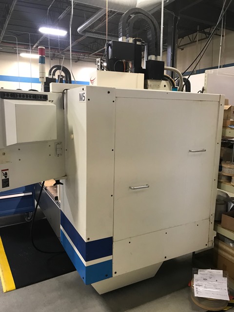 40 X, 20 Y, 20 Z, Fadal 4020, 2010, Chip Conveyor, Fadal TR65 Table