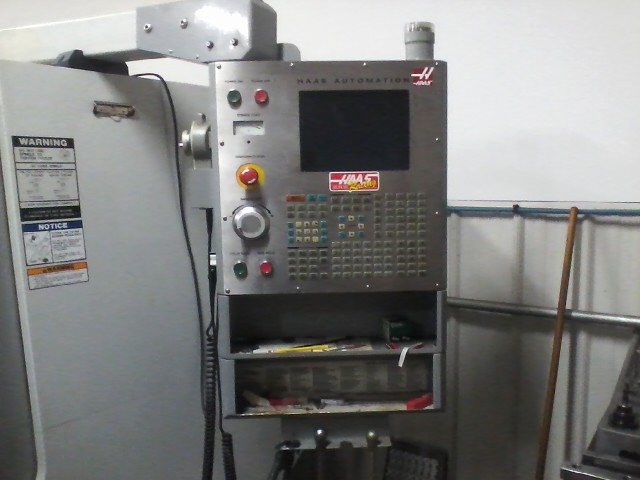 50 X, 26 Y, 25 Z, Haas VF5/40, 2005, 10,000 RPM, Rigid Tap, P-Cool, Auger