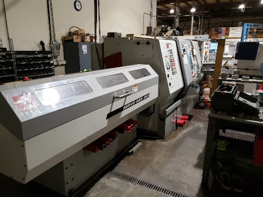 Haas TL-25, Haas, 2006, 3 hole, collet ck/3jaw on Sub Spindle, Barfeed, Presetr