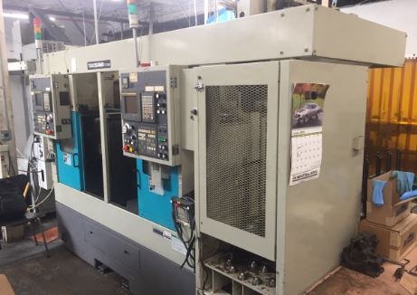 Takisawa TT-200, Fanuc 21i, 8 Chk, 2 , 2003, Gantry Load/Unload, 16 Station