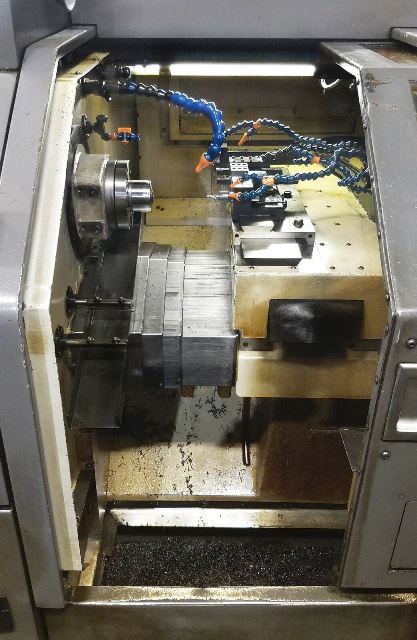 HARDINGE CONQUEST GT-super precision, FANUC 18T, 1-1/16 , 1997, Hyd bar feed